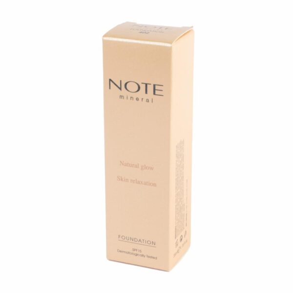 Maquillaje Mineral Natural Glow Tono 402 NOTE Unidad - Imagen 2