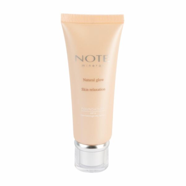 Maquillaje Mineral Natural Glow Tono 402 NOTE Unidad - Imagen 3