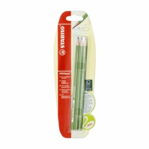 Lápiz De Grafito Greengraph Hb Sin Borrador STABILO Blister X3