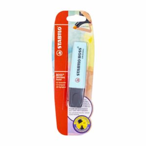 Resaltador Boss Color Pastel Turquesa STABILO Blister