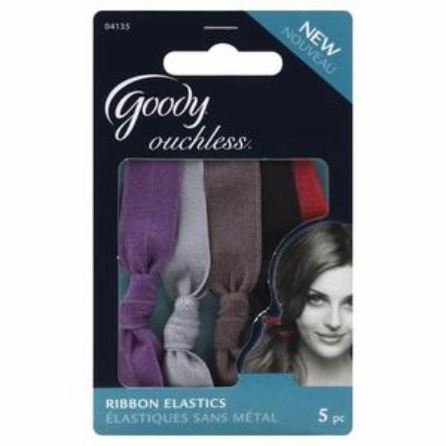 Vinchas De Cabello Tipo Ligas Tiebacks GOODY Longitud Perfecta
