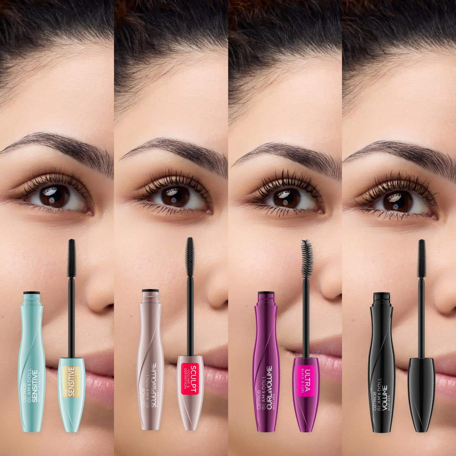 Máscara De Pestañas Glam & Doll Sculpt & Volume CATRICE 9.5 Ml - Imagen 2