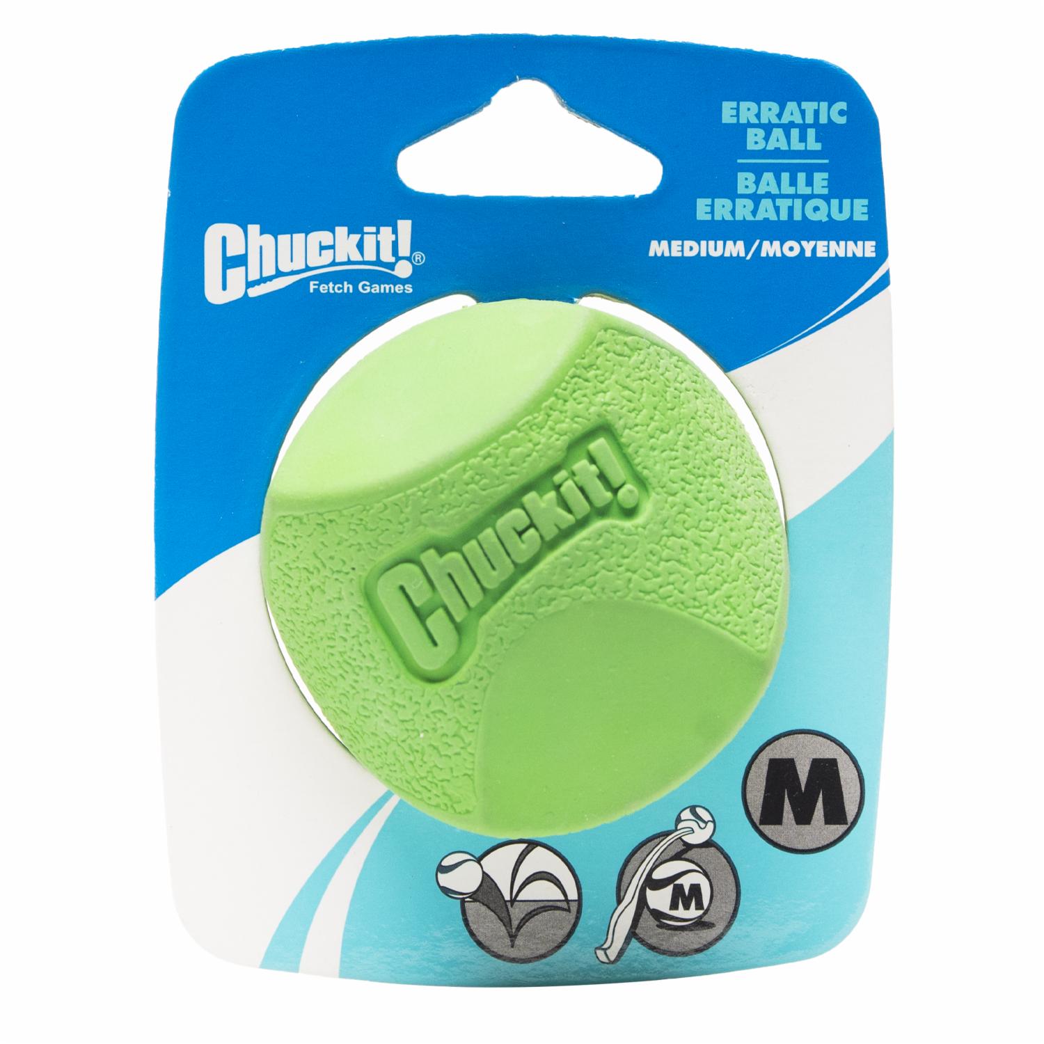 Pelota Para Mascota Chukit Errática JW Mediano