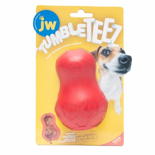 Juguete Para Mascota Para Golosina Color Rojo DOK Mediano