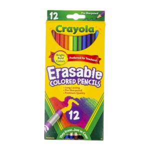 Lápices De Colores Borrables CRAYOLA 1 X 12 Uds
