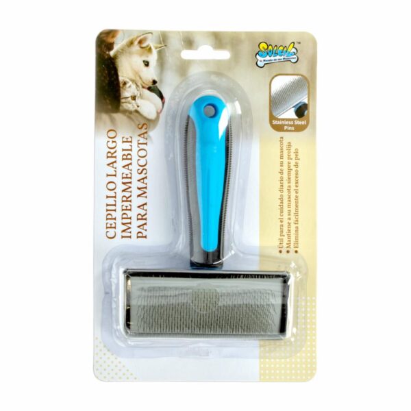 Cepillo Para Mascotas Largo Impermeable SLI Unidad