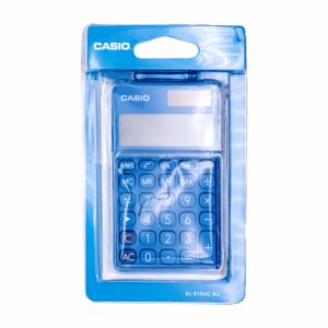 Calculadora Portátil De 10 Dígitos Color Azul CASIO 118708 4Mm