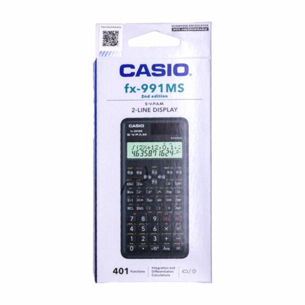 Calculadora Científica Segunda Edición Standar CASIO 161 57711 1Mm