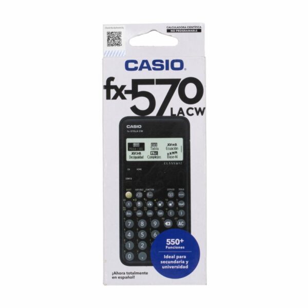 Calculadora Científica CASIO 1627713 8Mm