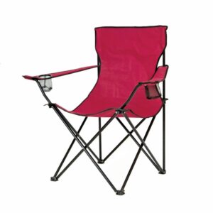 Silla De Patio De Aluminio TRUPER Rojo