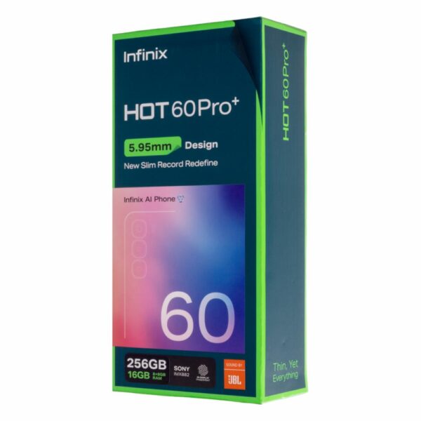 Teléfono Celular Hot 60 Pro + 5.95 Mm Design INFINIX 256 Gb + 16 Gb - Imagen 4