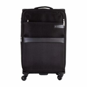 Maleta De Viaje Color Negra SAXOLINE 69 Cm