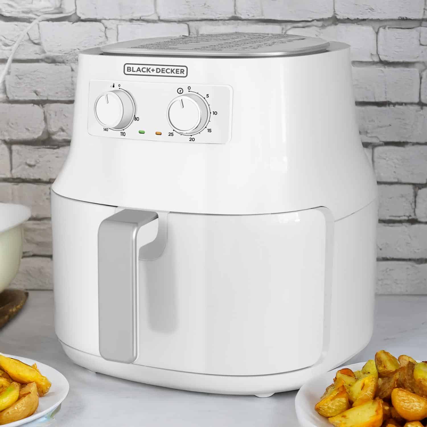 Air Fryer 400 Watts Manual HF4004W BLACK & DECKER 4,5 Litros - Imagen 3