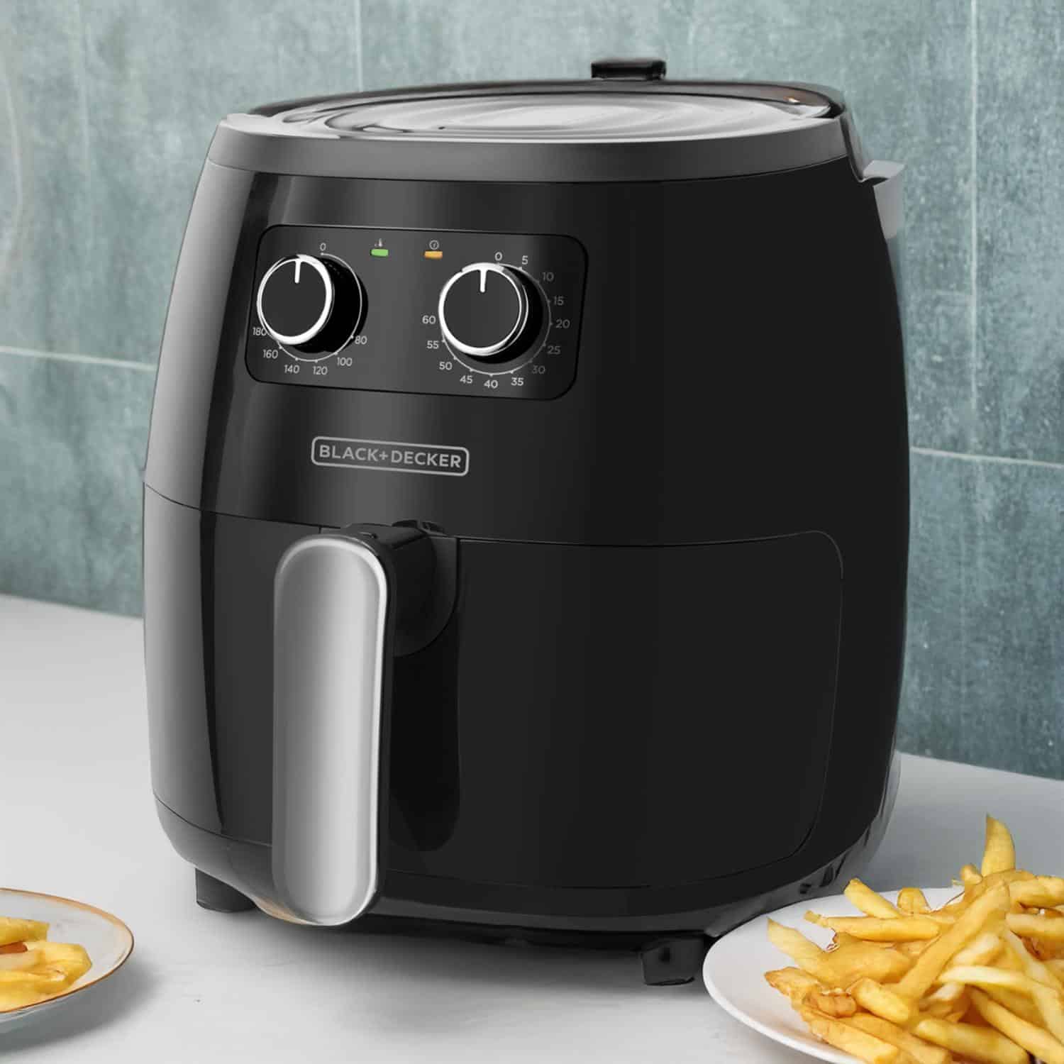 Air Fryer 1500 Watts Manual HF5055B BLACK & DECKER 5,7 Litros - Imagen 3