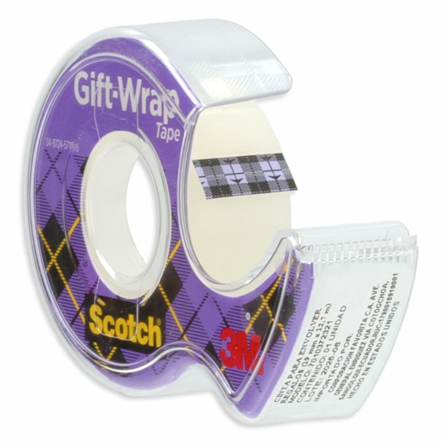 Cinta Para Envolver Regalos Scotch SCOTCH-BRITE 19X12.7 MM - Imagen 2