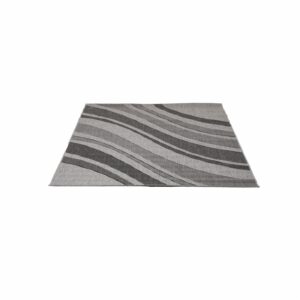 Alfombra Decorativa Ondas Grises BALTA 160 x 230 Cm
