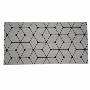 Alfombra De Pasillo Geométricos Tono White Essenza BALTA 150 x 80