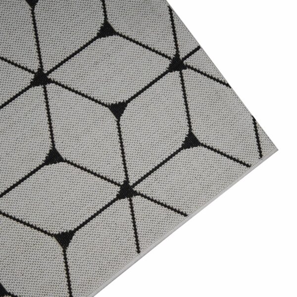 Alfombra De Pasillo Geométricos Tono White Essenza BALTA 150 x 80 - Imagen 2