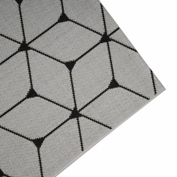 Alfombra De Pasillo Geométricos Tono White Essenza BALTA 150 x 80 - Imagen 2