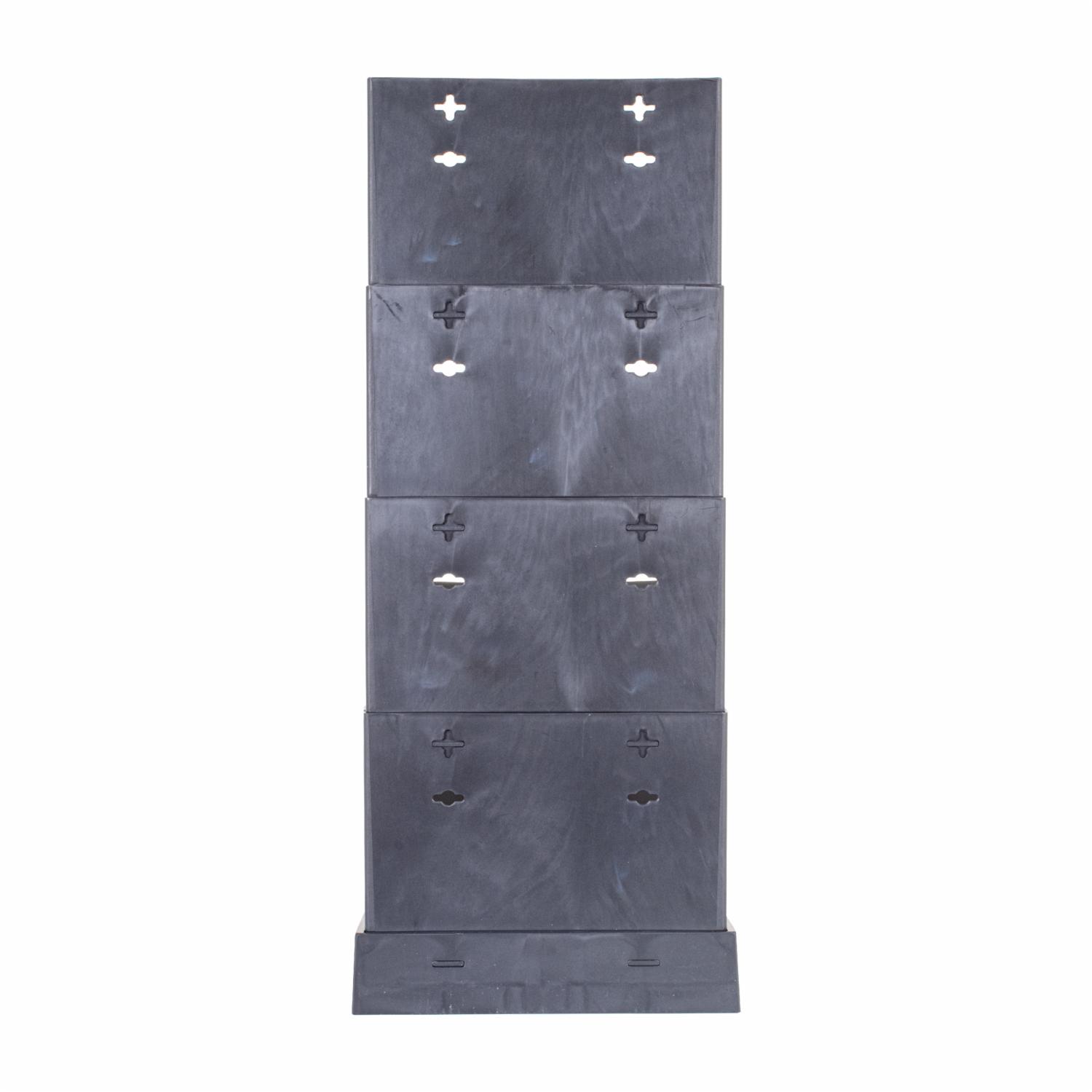 Maceta Mini Cascada Negro PROSPERPLAST 19,5 X 11,4 X 47,5 Cm - Imagen 5