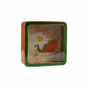 Caja Para Regalo Con Ventana THE LINDY BOWMAN Cuadrada