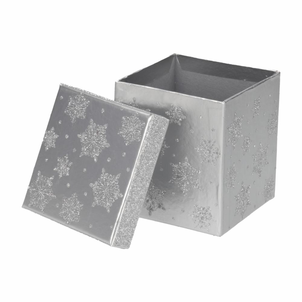 Caja Para Regalo Cuadrada Metálica Glitter THE LINDY BOWMAN Pequeña - Imagen 3