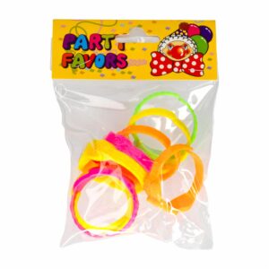 Pulsera Plástica IMPORTADORA CUMPLEAÑOS X 8 Uds