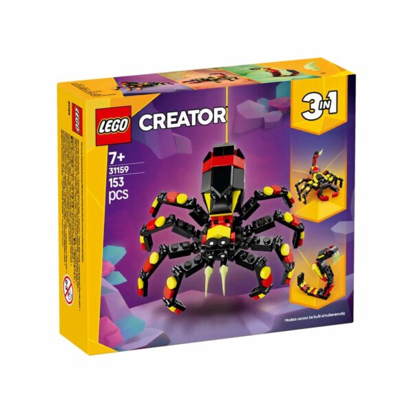 Bloques De Armar Fauna Salvaje: Araña Misteriosa LEGO CREATOR 153 Piezas