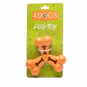 Juguete Para Mascota Diseño Snack Estrella Naranja PRIME PET Unidad