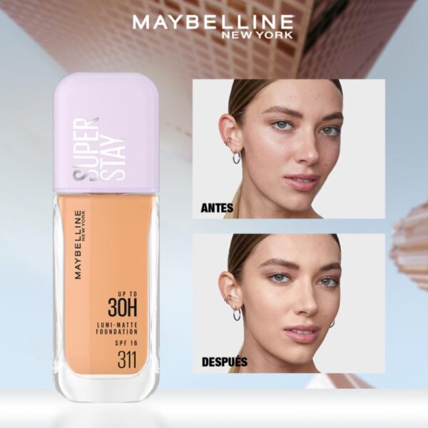 Base De Maquillaje Líquida Super Stay MAYBELLINE NEW YORK - Imagen 5