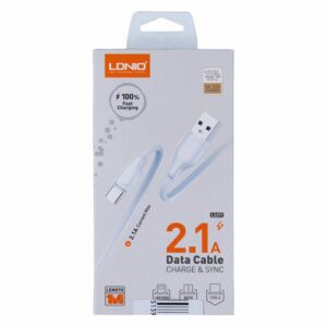 Cable De Carga y Para Transferencia De Datos LDNIO 2,1 A