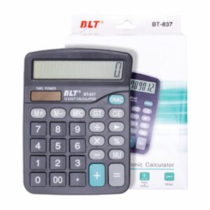 Calculadora Solar Y Battery De 12 Dígitos BLT Bt-837