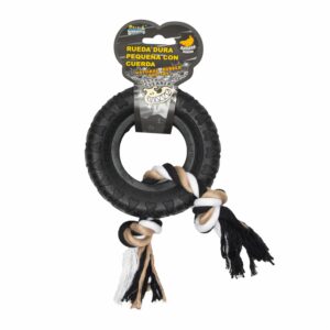 Juguete Para Mascota Rueda Con Cuerda SOLEIL Unidad