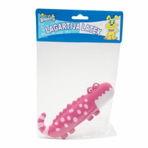 Juguete Para Mascota Diseño De Lagartija En Látex SOLEIL Unidad