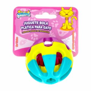 Juguete Para Gato Bola Plástica SOLEIL Unidad