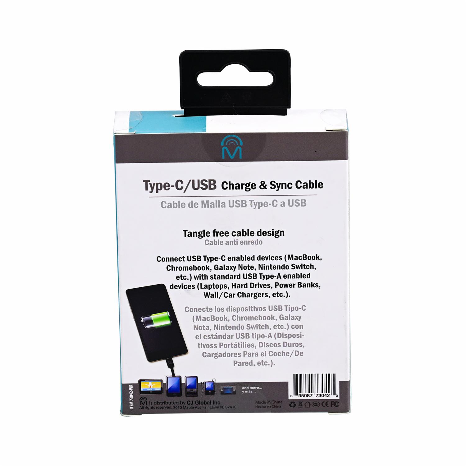 Cable Tipo C Resistente CJ GLOBAL 6 Pies - Imagen 2