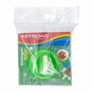 Sacapuntas Starfish Con Deposito KEYROAD Blister X 1
