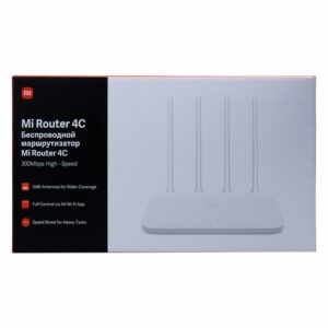 Router Inteligente 4 Antenas Extrnas XIAOMI 300 Mbps