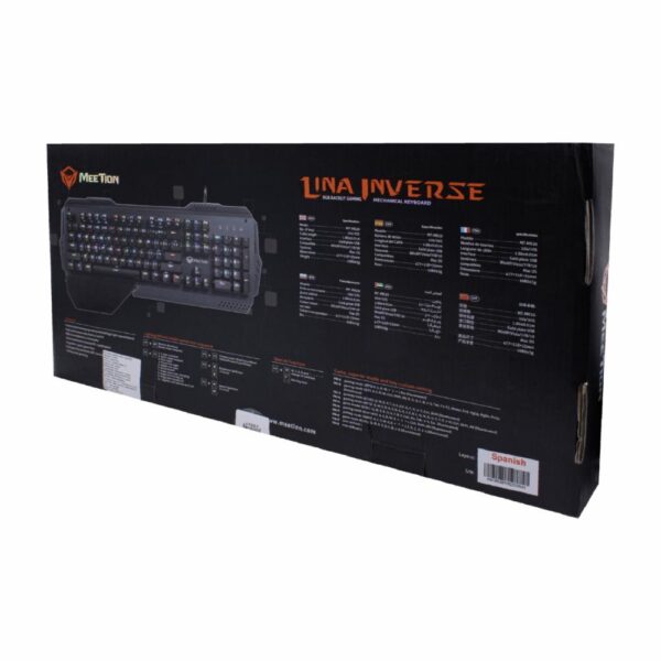 Teclado Mk20 Grey MEETION Con Cable - Imagen 2
