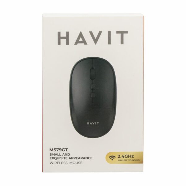 Mouse Me HV-MS79GT-B  Blanco HAVIT Wireless