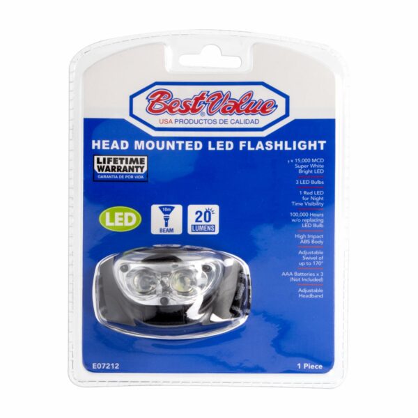 Linterna Led Para Cabeza L. HENRIQUEZ Unidad