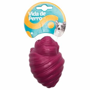 Juguete Para Mascota Forma De Concha Con Dispositivo Para Alimentos VIDA DE PERRO 13 X 8.5 Cm