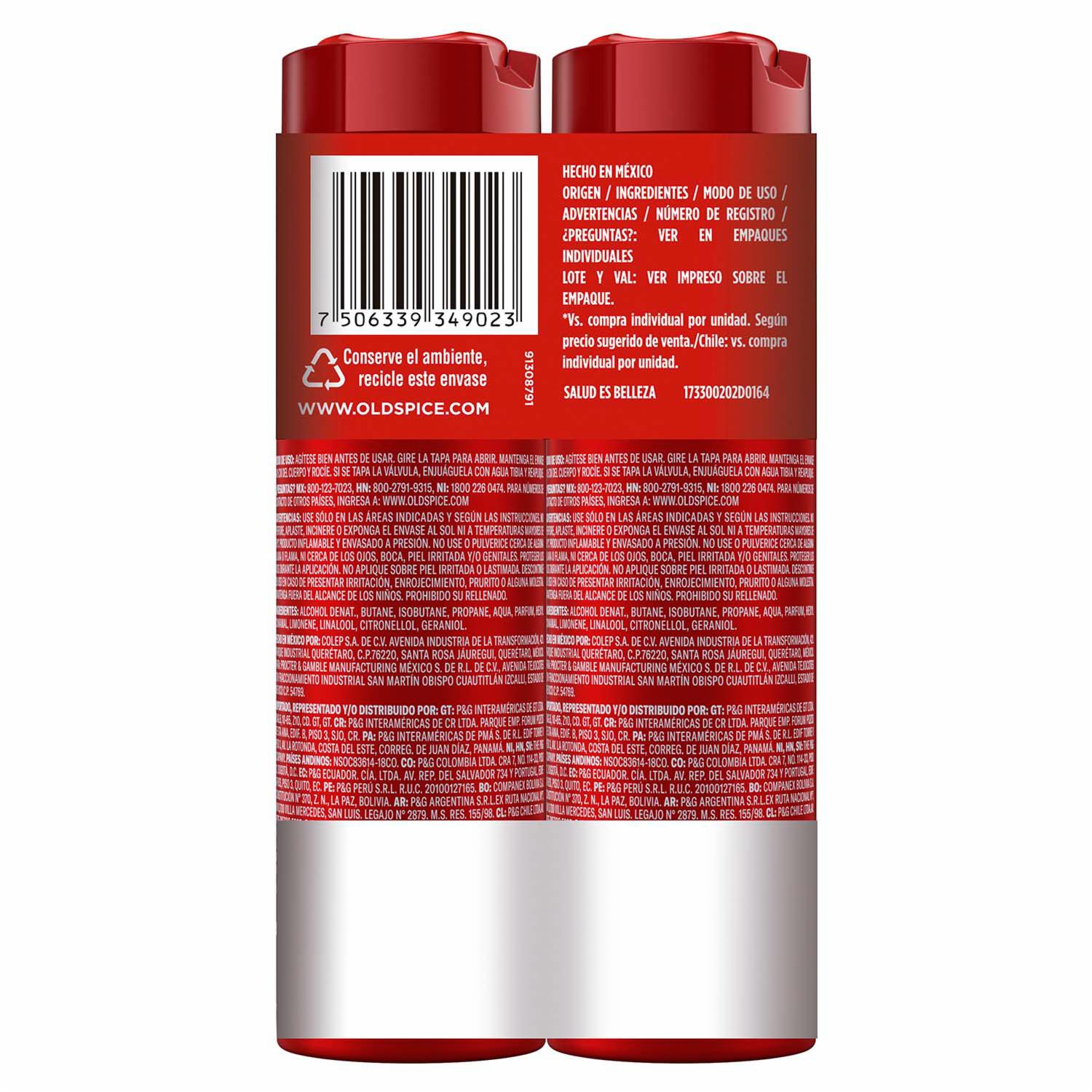 Body Spray VIP ORAL-B 2 X 96 G - Imagen 2