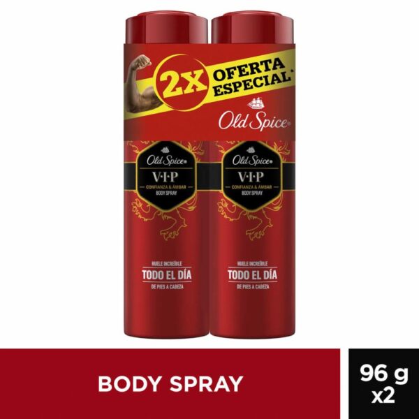 Body Spray VIP ORAL-B 2 X 96 G - Imagen 3