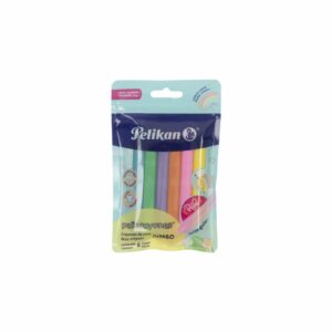 Crayón Jumbo Triangular Colores Pasteles PELIKAN X6