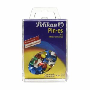 Pin Estuche Colores Surtidos PELIKAN X100 Uds