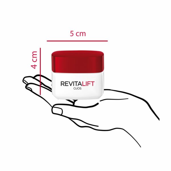 Contorno De Ojos Anti Arrugas + Extra Firmeza Revitalift L´ORÉAL 15 Ml - Imagen 4