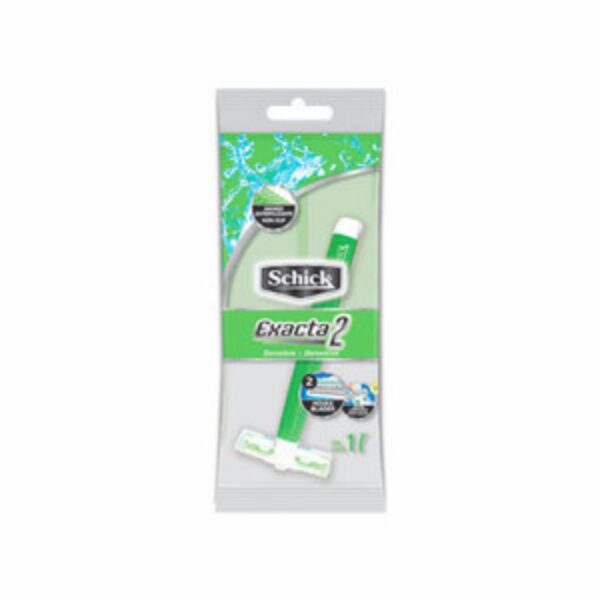 Afeitadora Desechable Caballero Exacta SCHICK 12 u