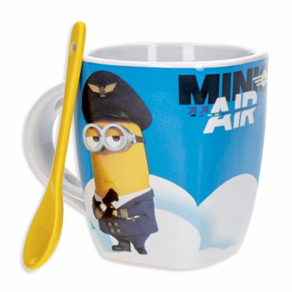 Tarro De Cerámica Con Cuchara Con Diseño De Minions FUN KIDS 2 Uds - Imagen 2