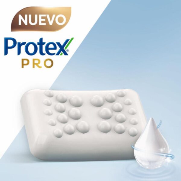 Jabón En Barra Antibacterial Pro Hidratación PROTEX 3 X 80 G - Imagen 4